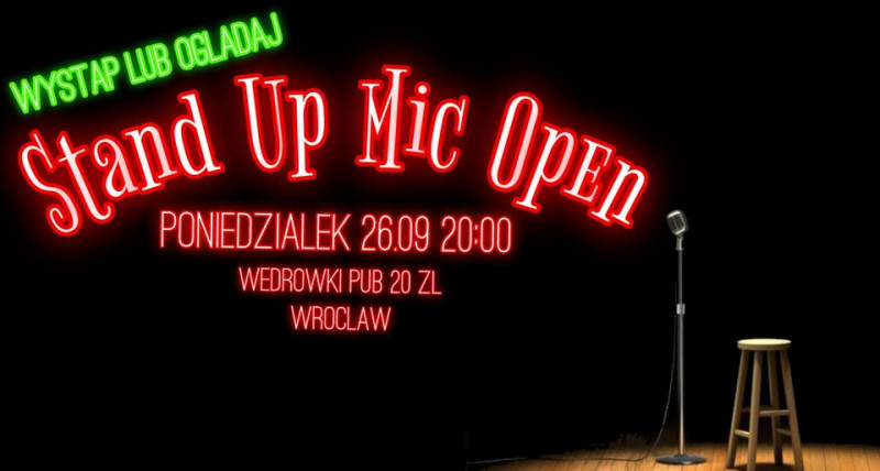 SUMO STAND UP MIC OPEN 26.09