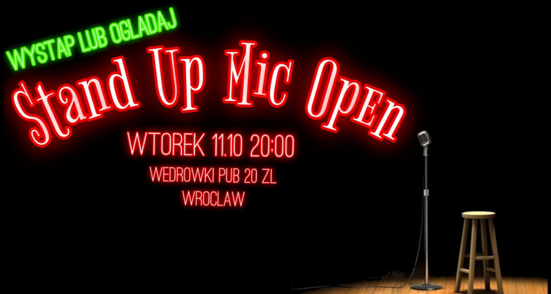SUMO STAND UP MIC OPEN 11.10