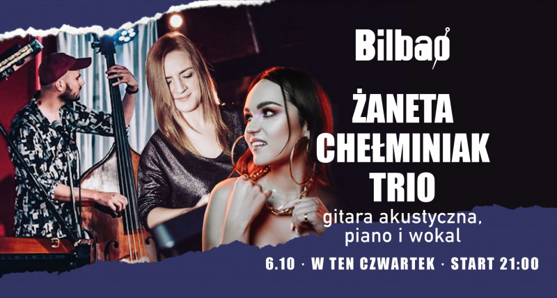 Żaneta Chełmniak Trio - gitara akustyczna, piano i wokal