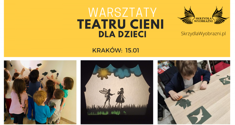 Warsztaty teatru cieni Kraków 15.01