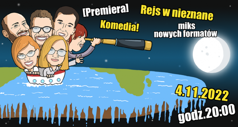 [PREMIERA] Komedia, Rejs w nieznane - miks nowych formatów