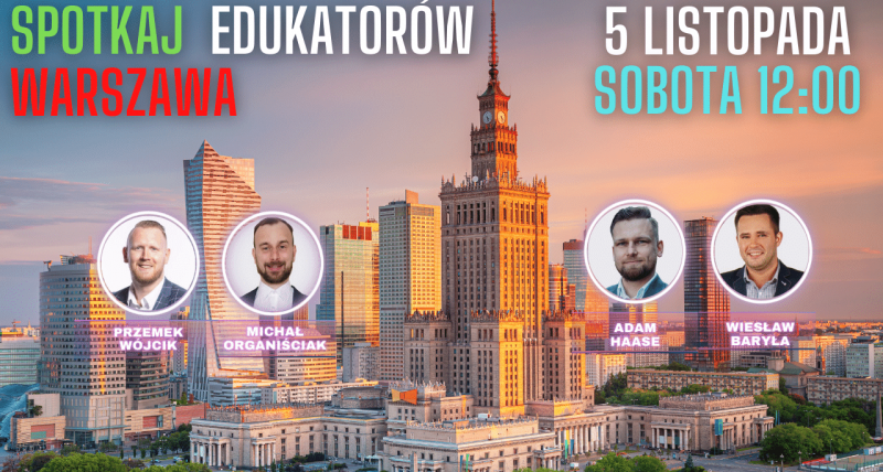 Spotkaj edukatorów Warszawa