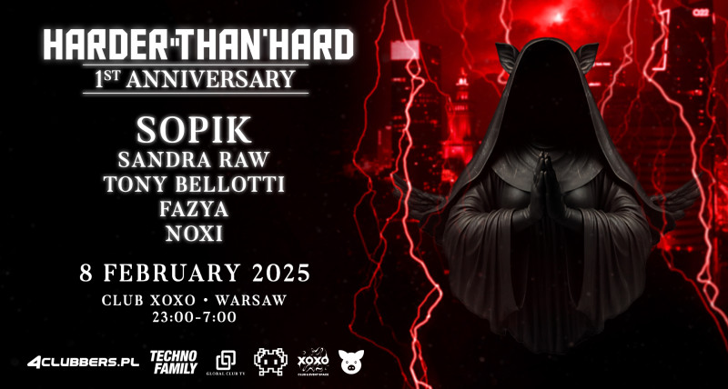 HARDER THAN HARD 1ST ANNIVERSARY - SOPIK - 08.02.2025, WARSAW