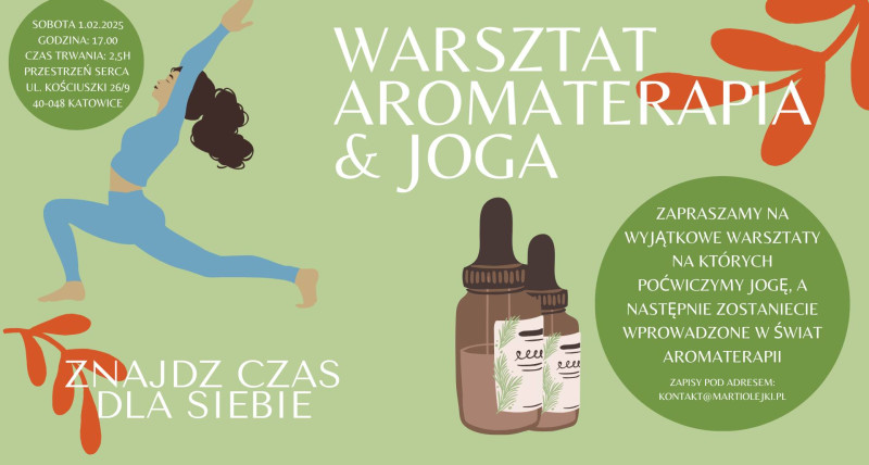 Warsztaty Aromaterapii & Joga Indyjska