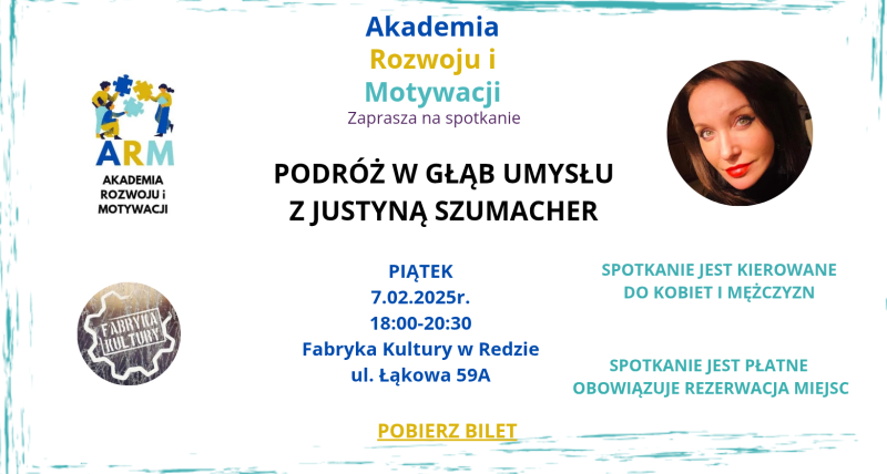 Podróż wgłąb umysłu - Justyna Szumacher - ARM luty 2025