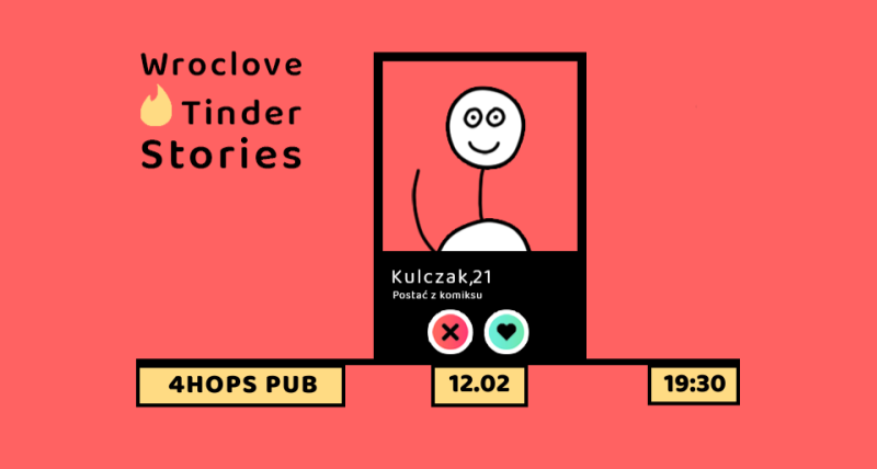 "Tinder Wroclove Walentynki" - Komediowy spektakl improwizowany