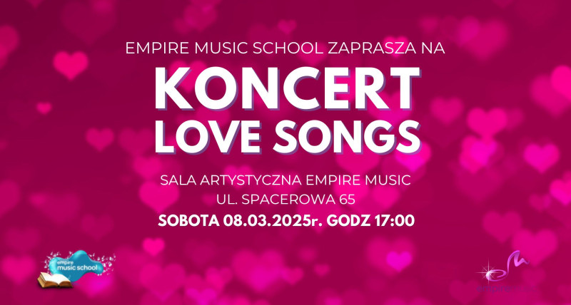 Koncert Love Songs w Empire Music School