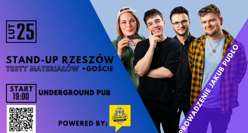 Stand-up Rzeszów Testy | Adamowska, Jaskuła, Ambicki, Pudło