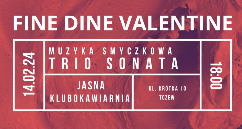 Fine dine valentine / Muzyka smyczkowa / Kolacja