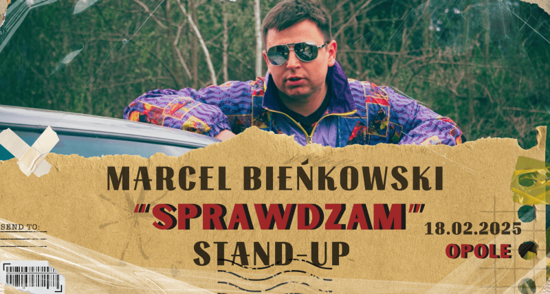 Stand-up: Marcel Bieńkowski w programie- " Sprawdzam"