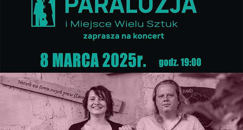 PARALUZJA koncert 8 marca