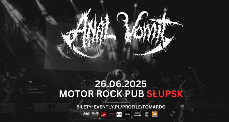 ANAL VOMIT / 26.06.25 / Motor Rock Pub, Słupsk