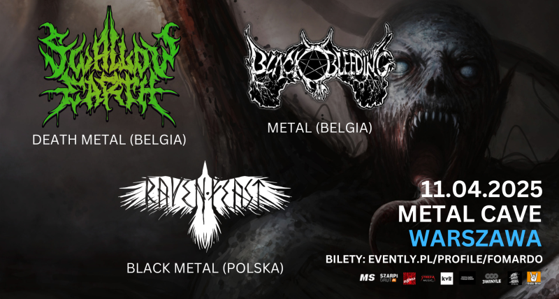 Swallow Earth (BEL) + Black Bleeding (BEL) / 11.04.25, Warszawa