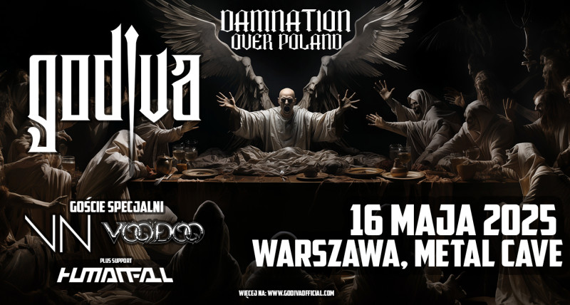 Damnation over Warszawa - GODIVA + VivieN + Voodoo + Humanfall
