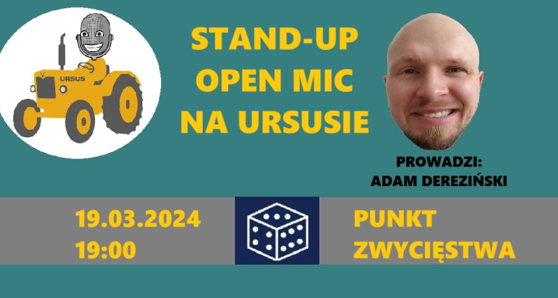 STAND UP / OPEN MIC / WARSZAWA URSUS