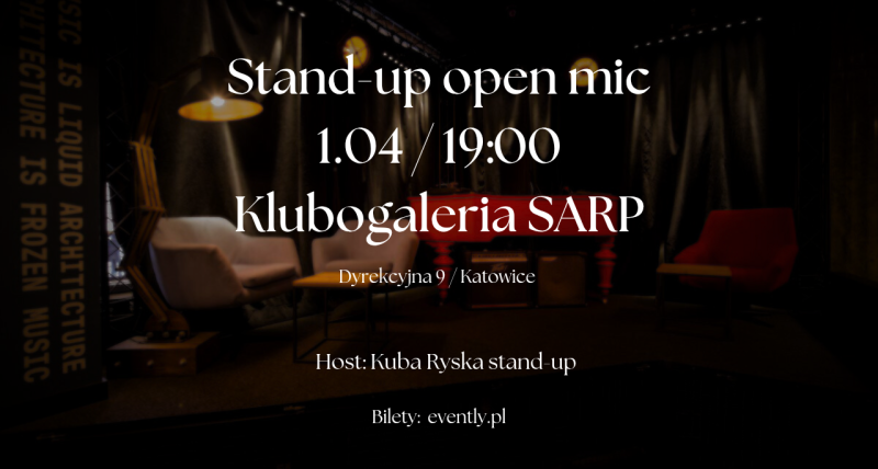 Prima Aprilis stand-up! SARP Katowice  01.04 / 19:00