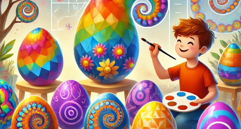 Wielkanocne Jajo Matematyki – Fraktale i Spirala Fibonacciego!