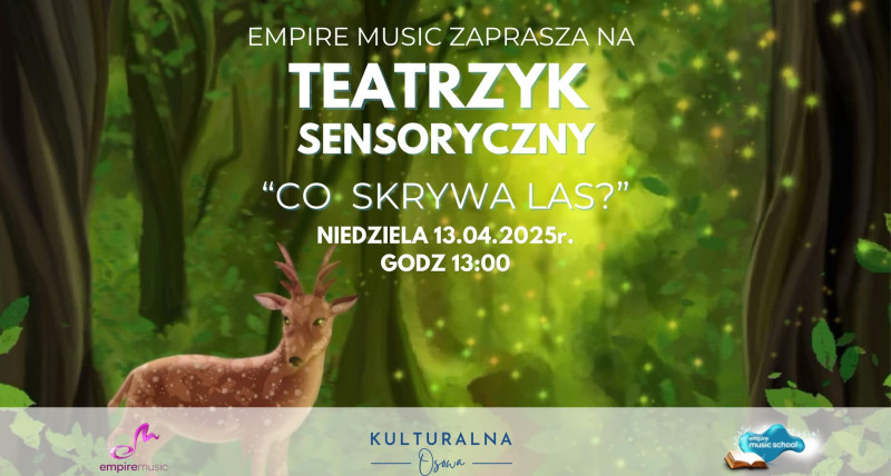 Teatrzyk sensoryczny "Co Skrywa Las?"