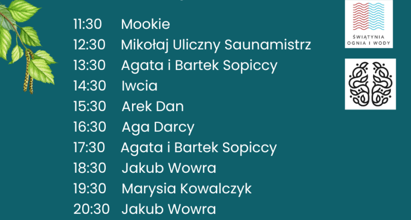 1 maja 2025 Majówkowy festiwal saunowo - baniowy