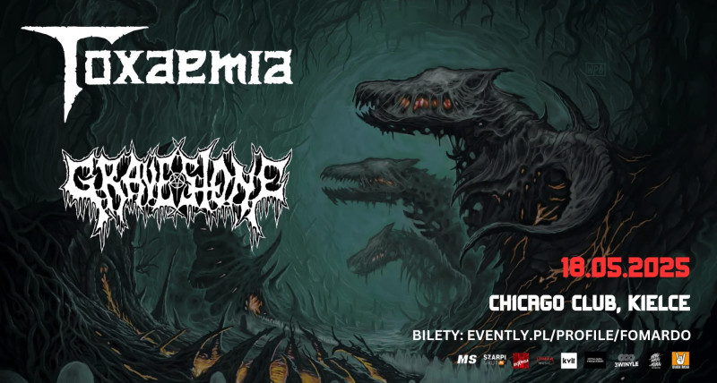 Toxaemia i Gravestone / 18.05.25, Kielce