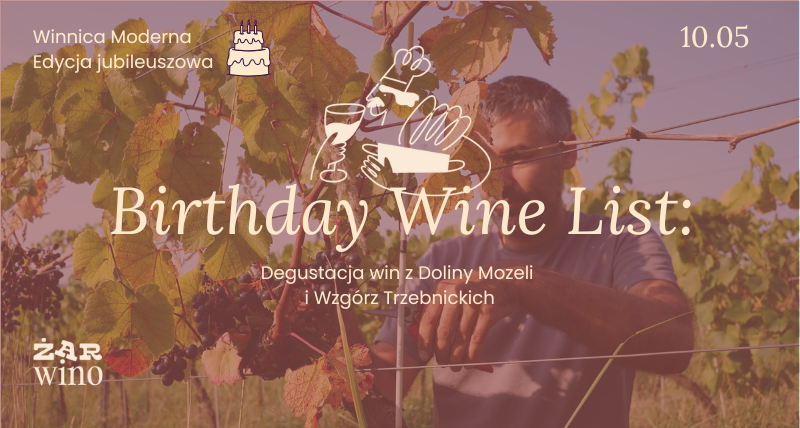 ŻarWino: Degustacja win w Winnicy Moderna
