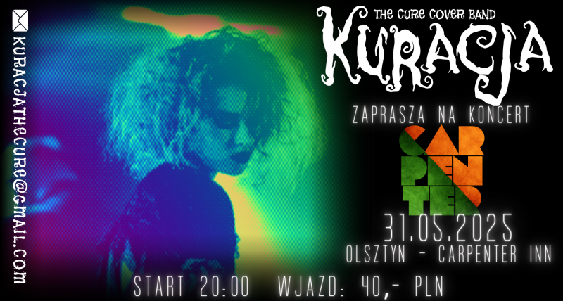 Kuracja - The Cure Coverband - Olsztyn Carpenter Inn