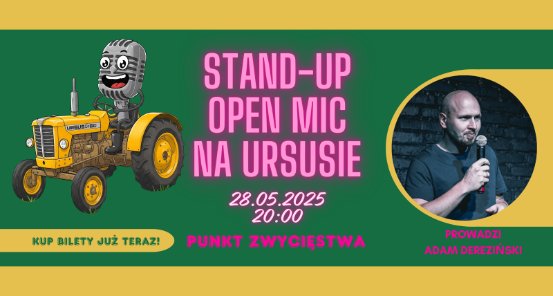 Stand-up Open Mic na Ursusie