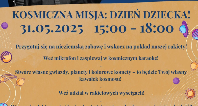 KOSMICZNA MISJA- DZIEŃ DZIECKA