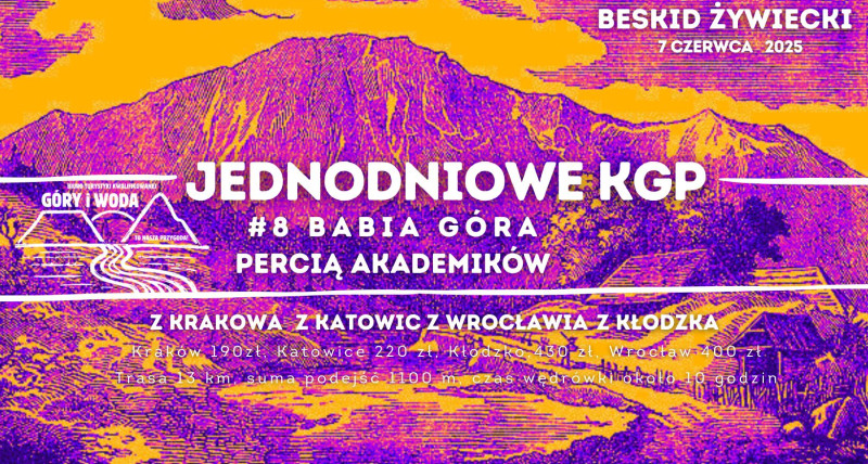 BABIA GÓRA PERCIĄ AKADEMIKÓW z Wrocławia, Katowic i Kłodzka