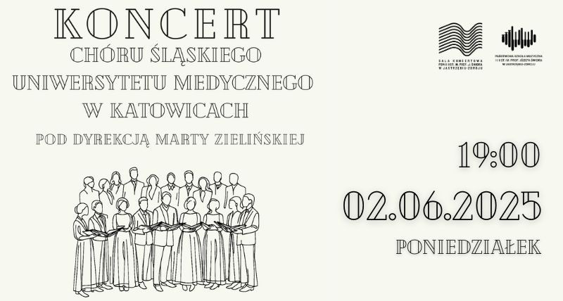 Koncert Chóru Śląskiego Uniwersytetu Medycznego w Katowicach