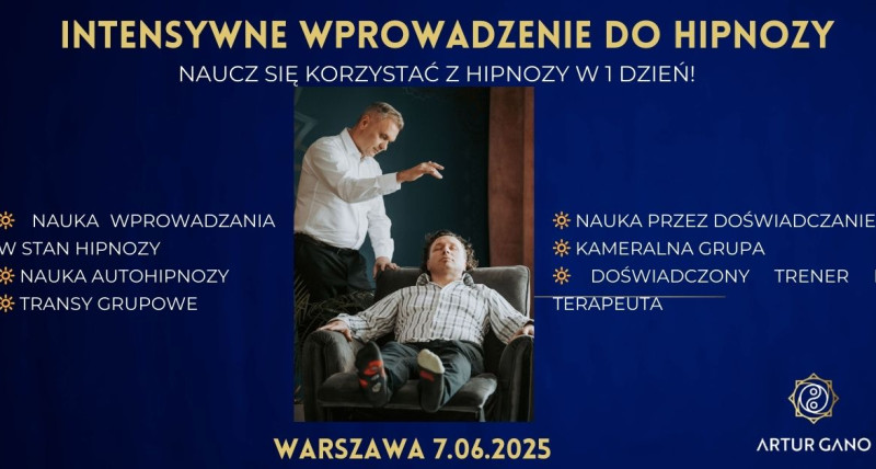 HIPNOZA - intensywne wprowadzenie
