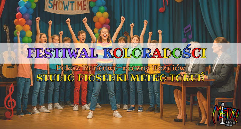 FESTIWAL KOLORADOŚCI - Pokaz Końcoworoczny Uczniów SPM Toruń