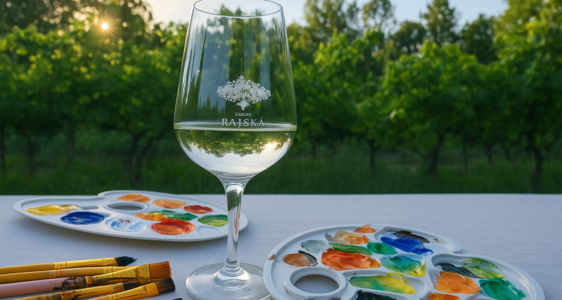 Malowanie w Winnicy Rajskiej – Sztuka, Wino i Sery