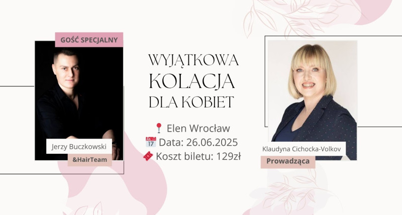 Wyjątkowa kolacja dla kobiet