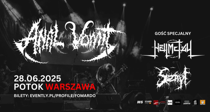 ANAL VOMIT + goście / 28.06.25 / Potok, Warszawa