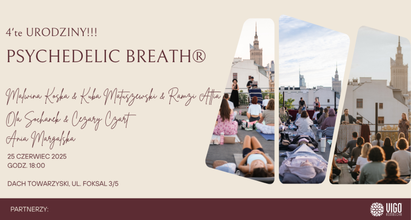 4-te URODZINY PSYCHEDELIC BREATH® W POLSCE!