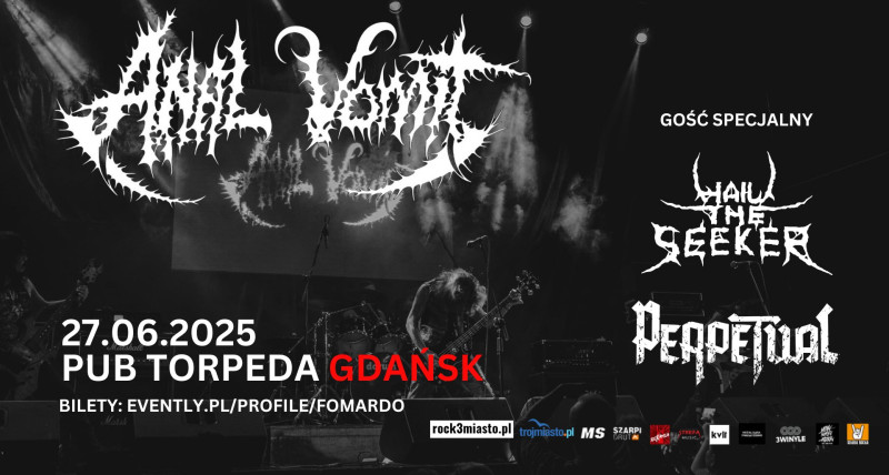 ANAL VOMIT + goście / 27.06.25 / Pub Torpeda, Gdańsk