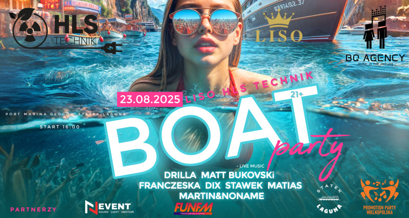 Liso HLS Technik Boat Party