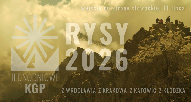 RYSY 2026 1-DNIOWE KGP z Wrocławia, Katowic, Kłodzka, Krakowa