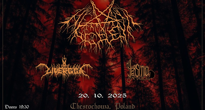 AGGREVIL + LIVERGGA + YERSINIA / 20.10.25, Częstochowa