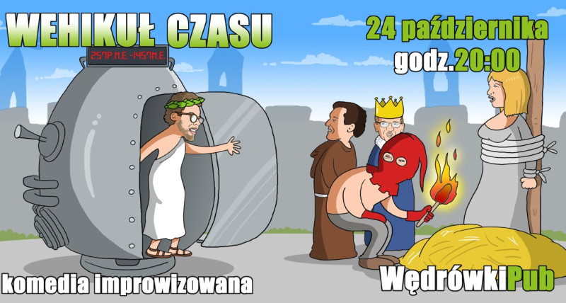 Wehikuł czasu - komedia improwizowana