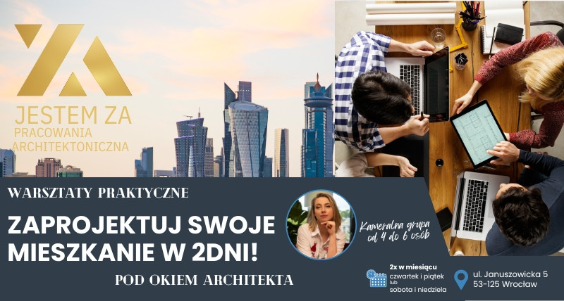 Zaprojektuj swoje mieszkanie w 2 dni! Pod okiem architekta