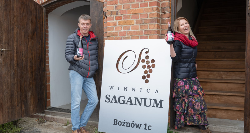 Winnica Saganum w Moti Wine Bar & Shop