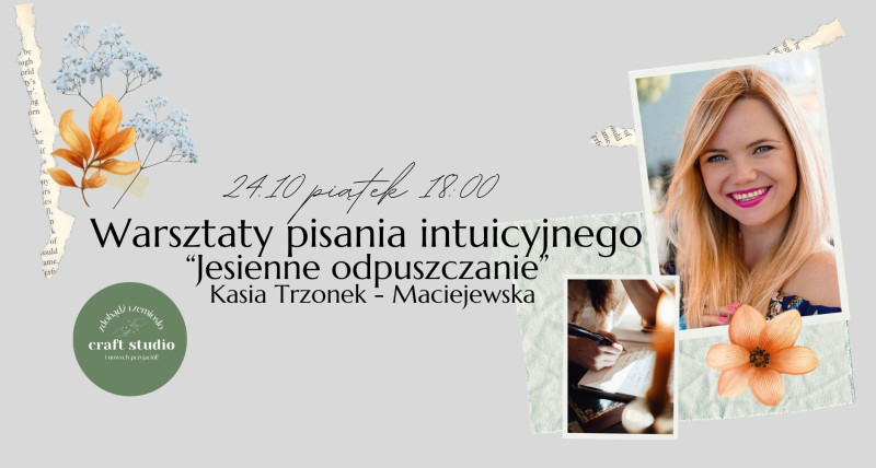 🍂 Warsztaty intuicyjnego pisania – Jesiennie odpuszczanie 🍂