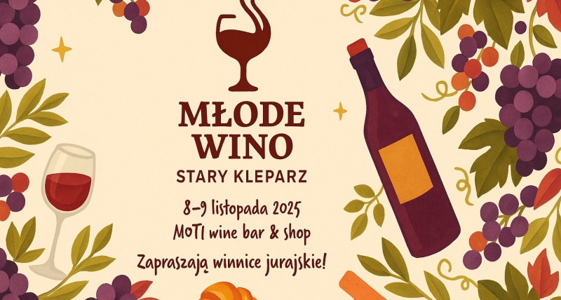 Młode wino na Starym Kleparzu