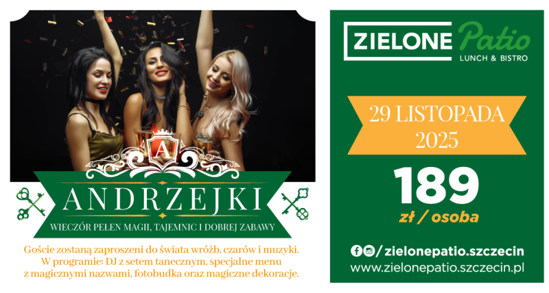 Andrzejki pełne magii w Zielonym Patio