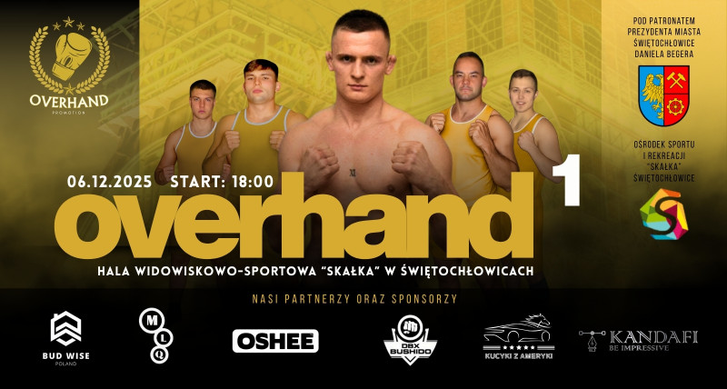 OVERHAND 1 - Gala boksu w Świętochłowicach