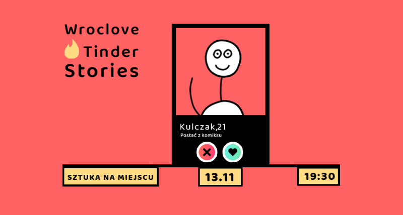 "Wroclove Tinder Stories" - Komediowy spektakl improwizowany