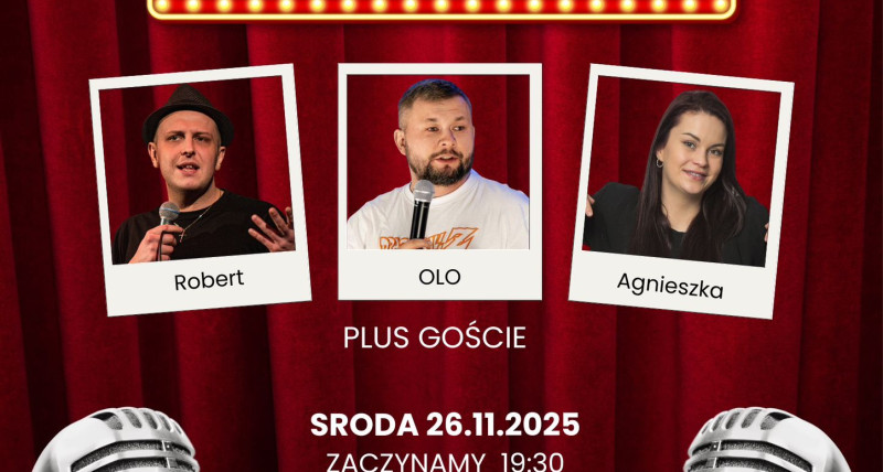 IMPRO Z KABARETEM XD oraz goście! Zabrze | 26.11 | 19:30