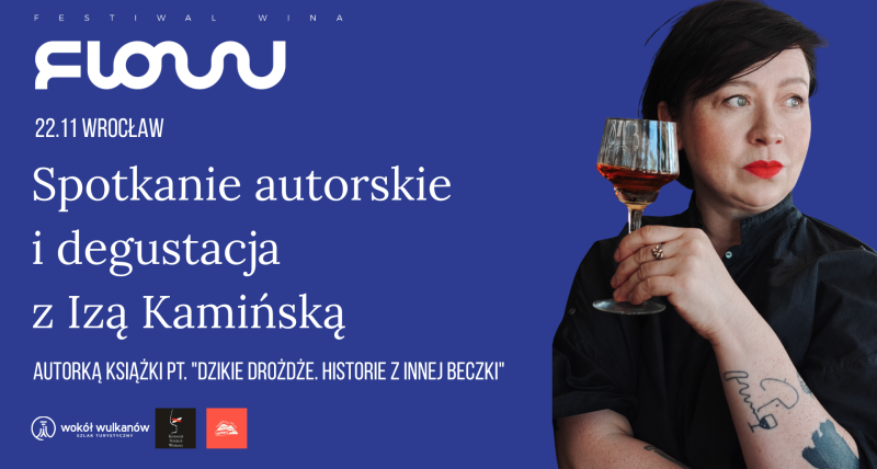Spotkanie autorskie i degustacja z Izą Kamińską